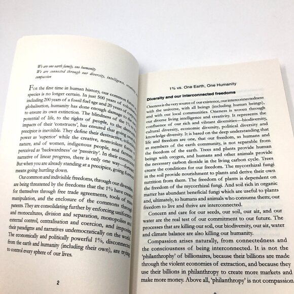 Oneness vs the 1% by Vandana Shiva Softbound Paperback Book - Picture 6 of 10